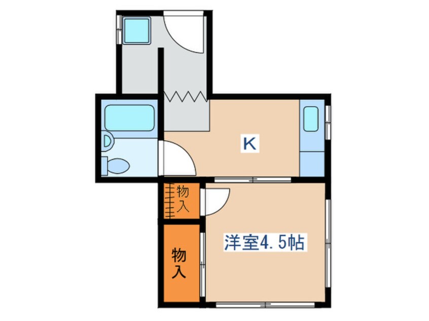 間取図 ハイム水越