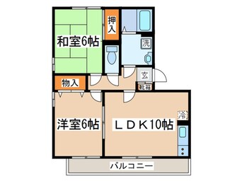 間取図 サンフレア