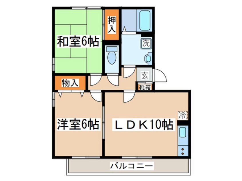 間取図 サンフレア