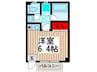 フラグランス 1Rの間取り