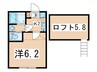 ラフィーナー菊名　Ａ 1Kの間取り