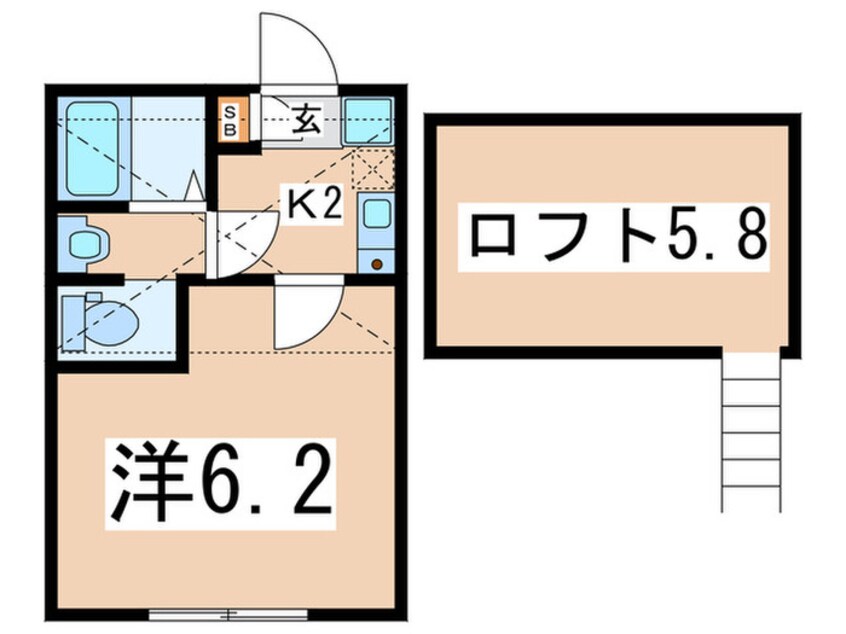 間取図 ラフィーナー菊名　Ａ