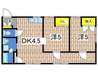 間取図 ヤマトハイツ