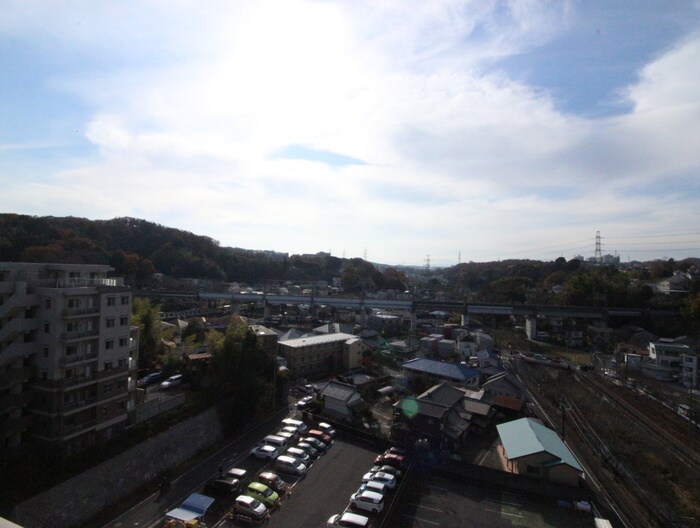 室内からの展望 ベルヴェル稲城