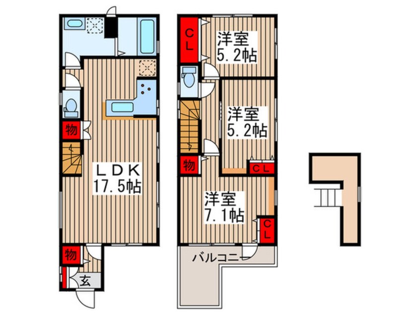 間取図 Kolet船橋三咲#05