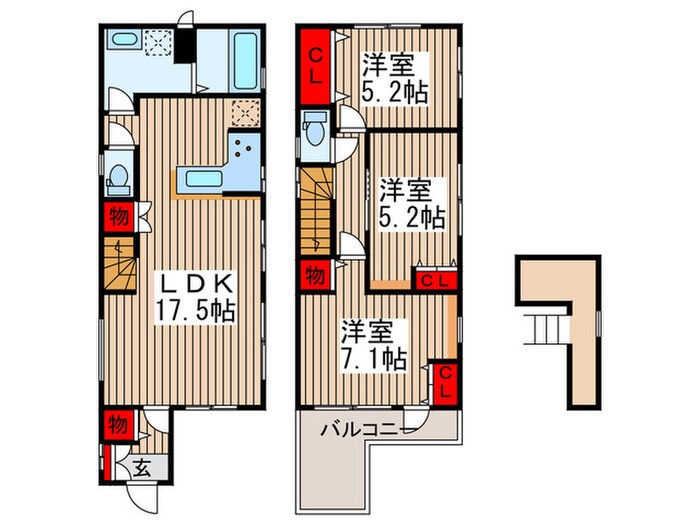 間取り図 Kolet船橋三咲#05