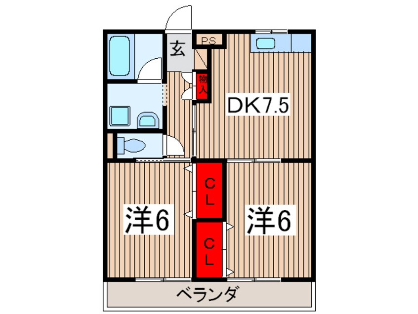 間取図 ア－ネストマンション