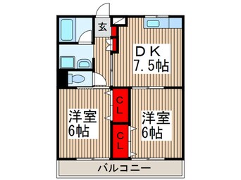 間取図 ア－ネストマンション
