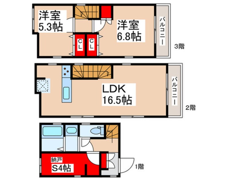 間取図 Kolet和光市03