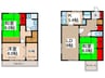 鈴木テラスハウス 3LDK+Sの間取り