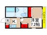 マ・メールロア大和田 1Kの間取り