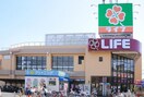 ライフ新大塚店(スーパー)まで600m コノート茗荷谷