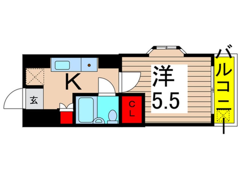 間取図 シティハウス弐番館