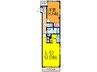 ベルソネット 1LDKの間取り