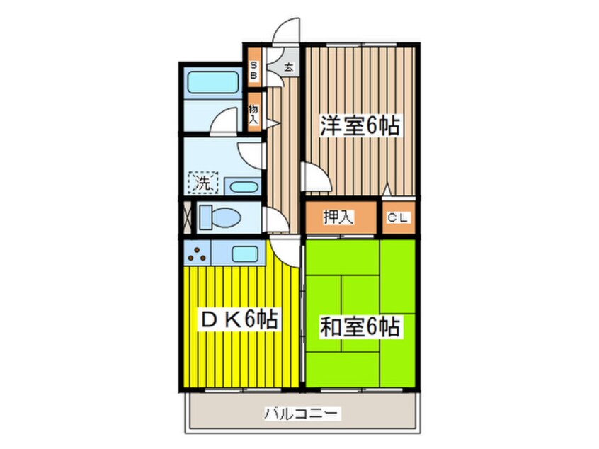 間取図 ファインコート西つつじヶ丘