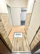 玄関 シェルポート白山