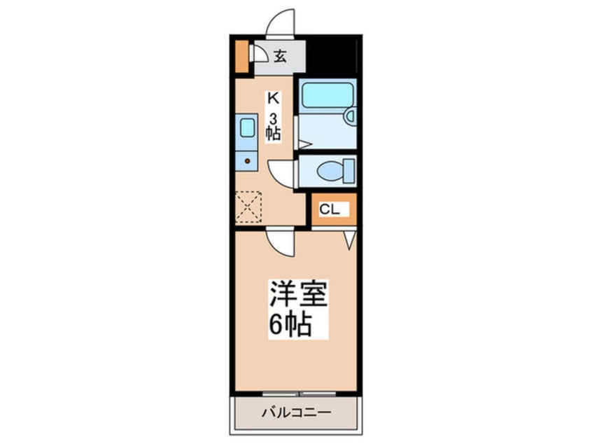 間取図 ミルクフラット