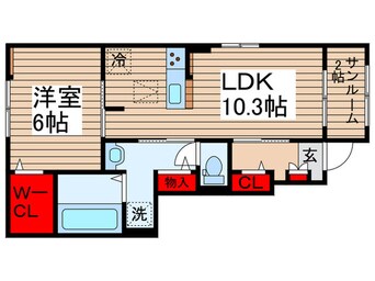 間取図 さくらグランディルⅠ