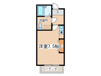 間取図 ロワール湘南Ｄ