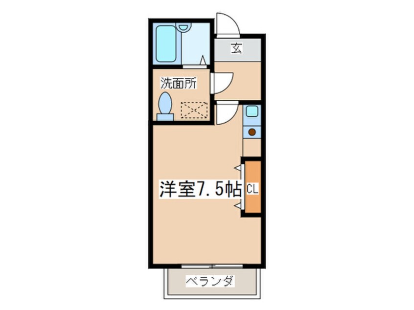 間取図 ロワール湘南Ｄ