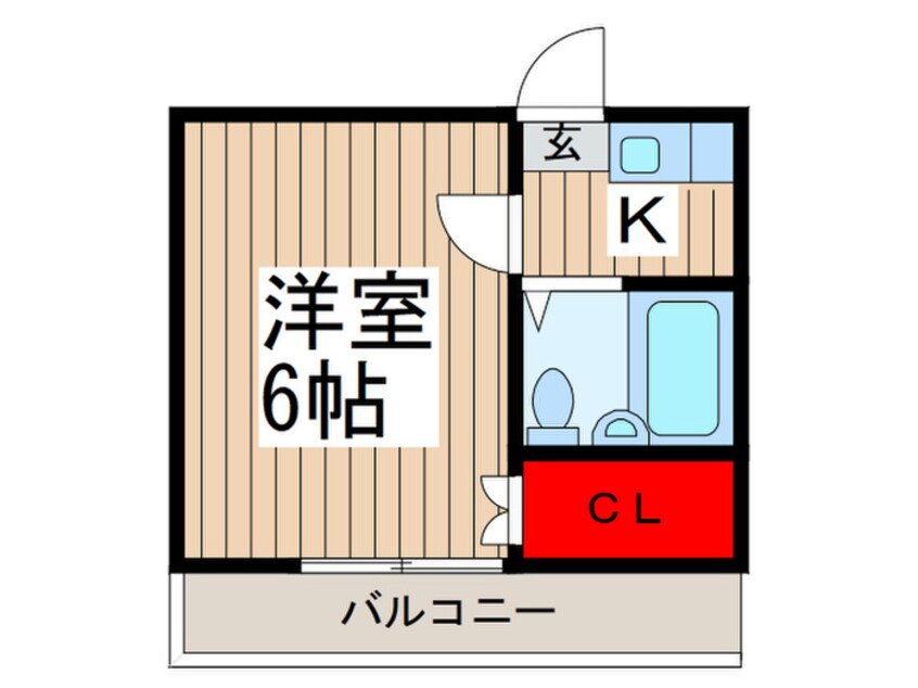 間取図 アリス春日部第３