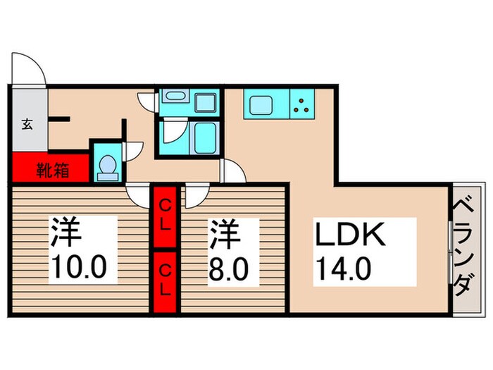 間取り図 エミネンス東和