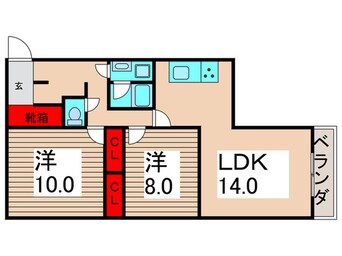 間取図 エミネンス東和