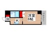 ポルタキアーラ 1Kの間取り