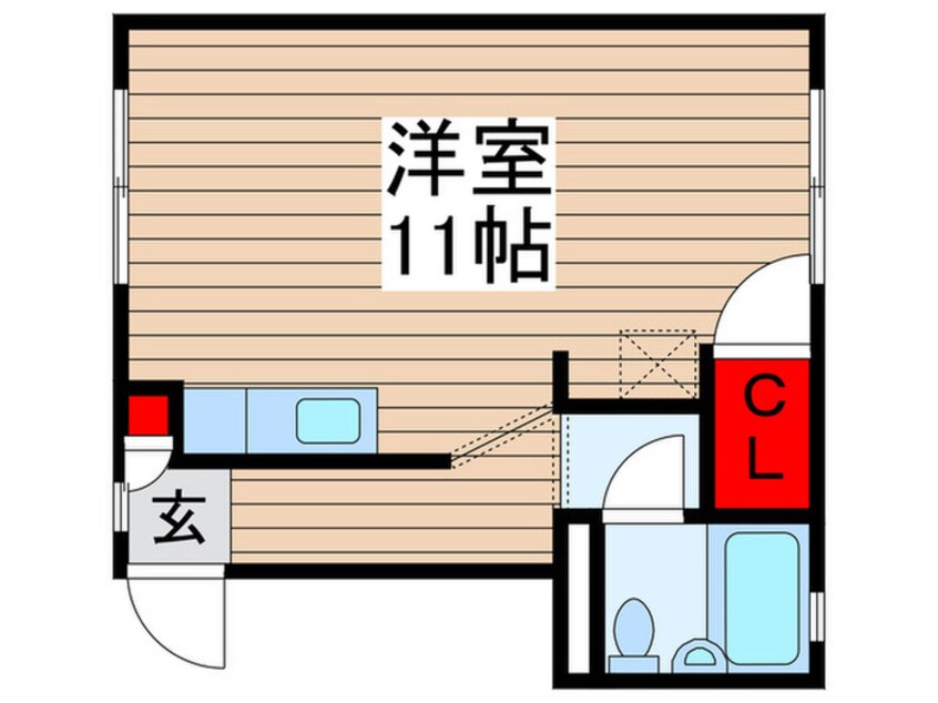 間取図 パインハイツ