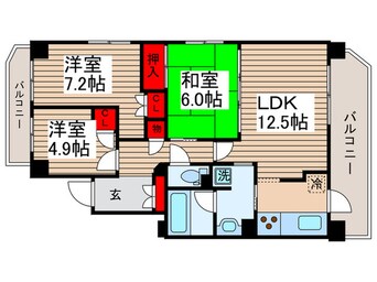 間取図 ﾌｨｵ-ﾚ深川