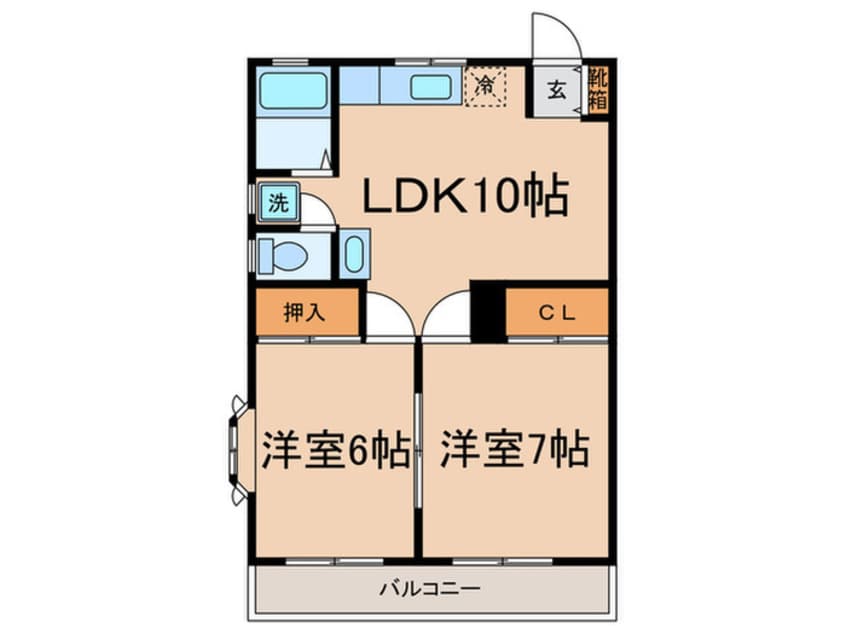 間取図 ホワイトマンション