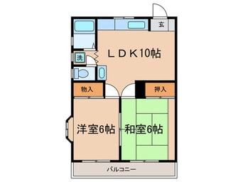 間取図 ホワイトマンション