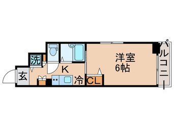 間取図 レジディア銀座東