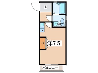 間取図 ロワール湘南Ｆ