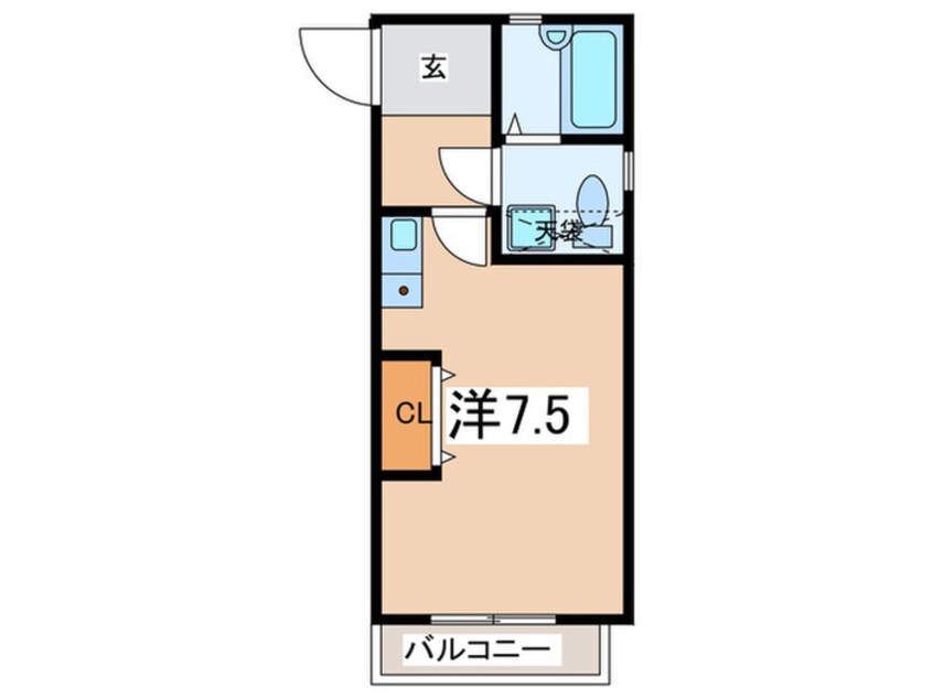 間取図 ロワール湘南Ｆ