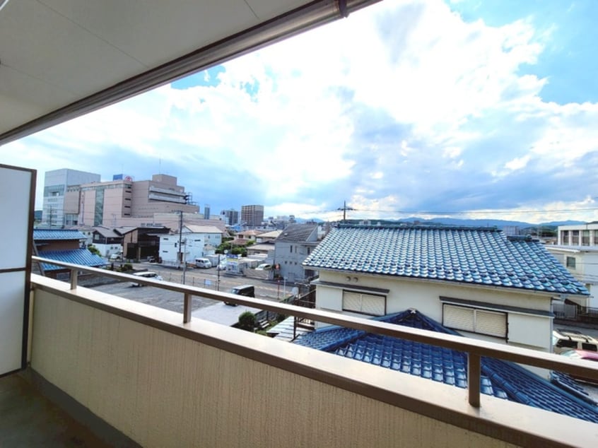 室内からの展望 アウトレット