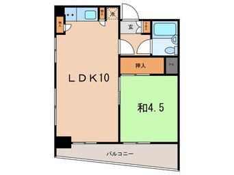 間取図 オリエンタル東山(903)