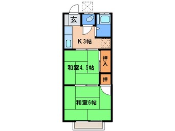 間取図 第２せいぶ荘