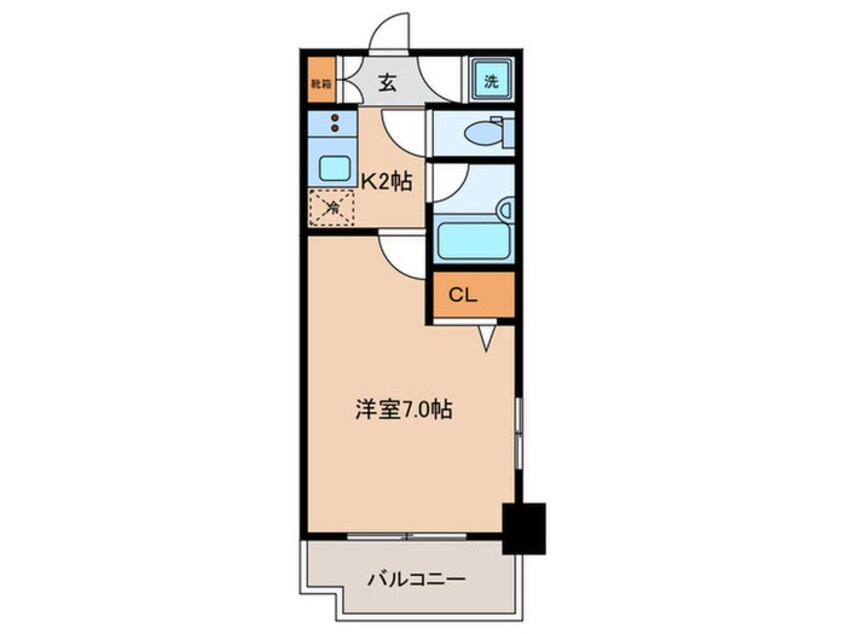 間取図 菱和パレス文京白山(1502)