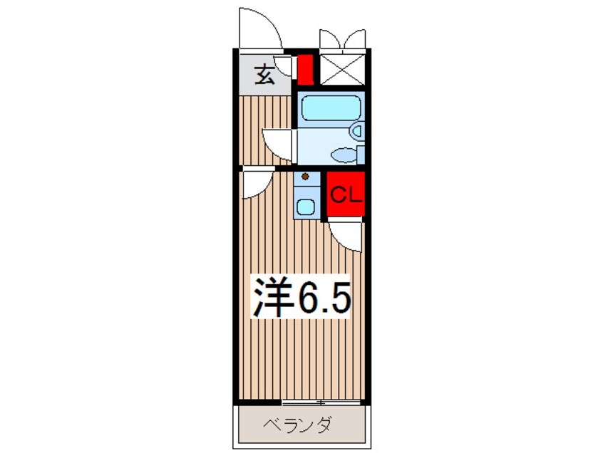 間取図 煉瓦館９