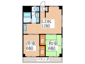 間取図 ロワール前沢