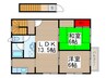 ハウス５４　ＥＡＳＴ 2LDKの間取り