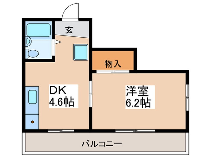 間取り図 クレスト上北沢