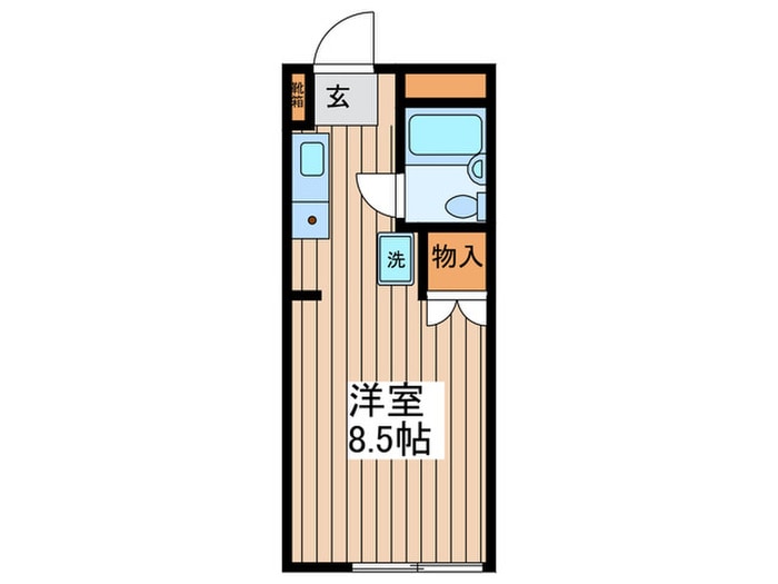 間取り図 クレスト上北沢
