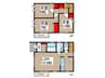 Trefle　House　B号棟 3LDKの間取り