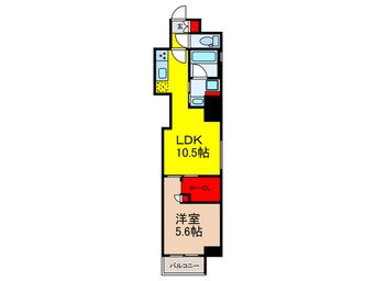 間取図 ｱｽﾃｨｰﾚ日本橋浜町