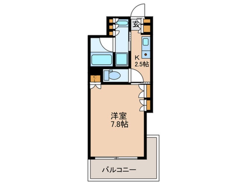 間取図 プライムメゾン板橋
