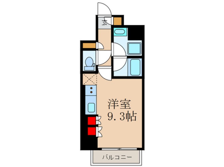 間取図 プライムメゾン板橋