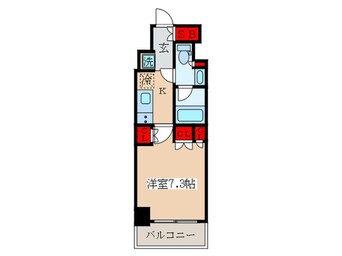 間取図 プライムメゾン板橋