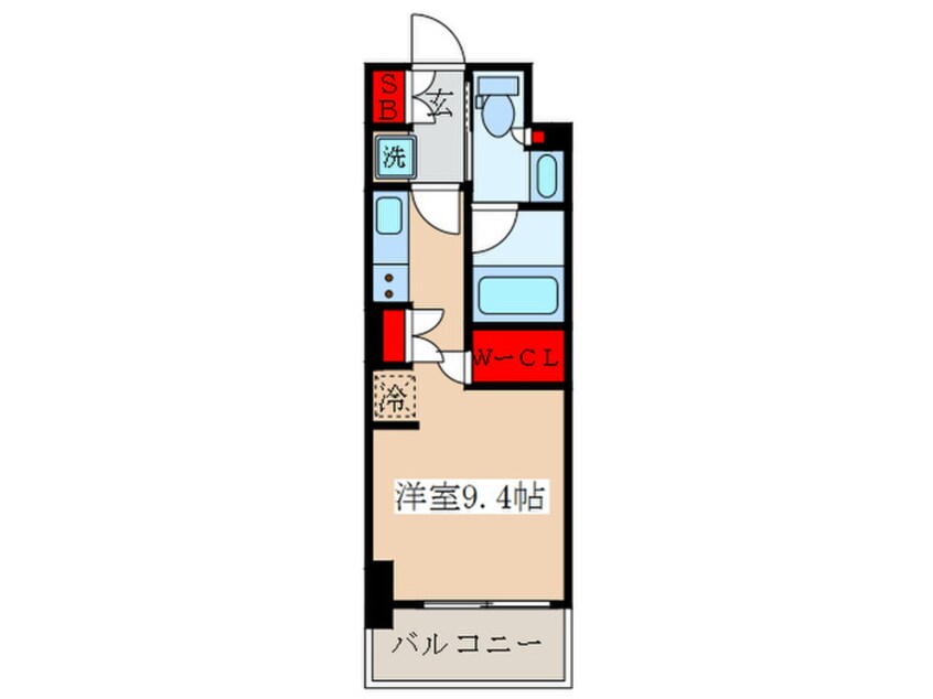 間取図 プライムメゾン板橋